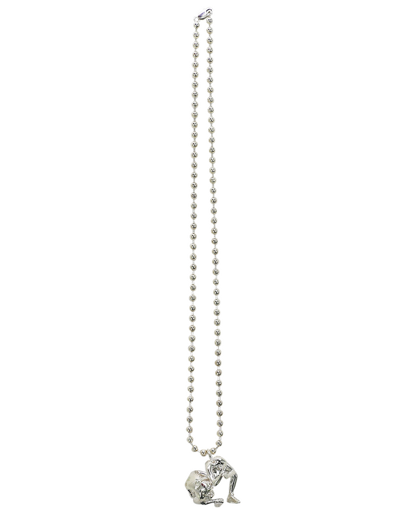 CROSS NECKLACE (SILVER) RADD LOUNGE 한정