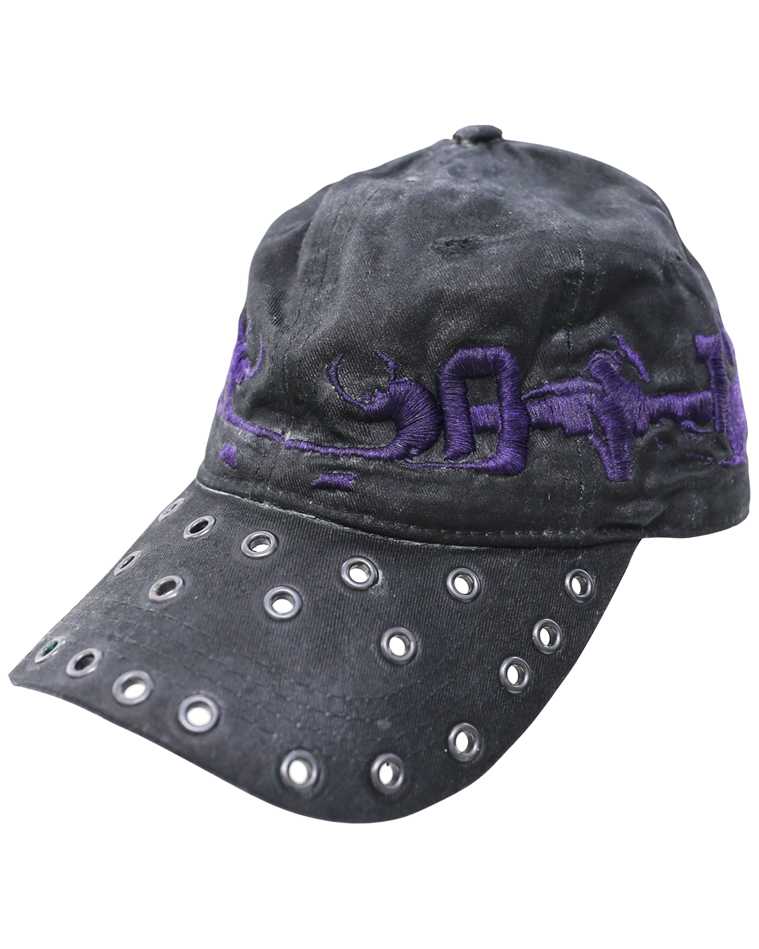 P.L.N. / ピーエルエヌ - MIRRORED CAP+STRING (BLACK/PURPLE) RADD P.L.N. / ピーエルエヌ - MIRRORED CAP+STRING (BLACK/PURPLE) RADD