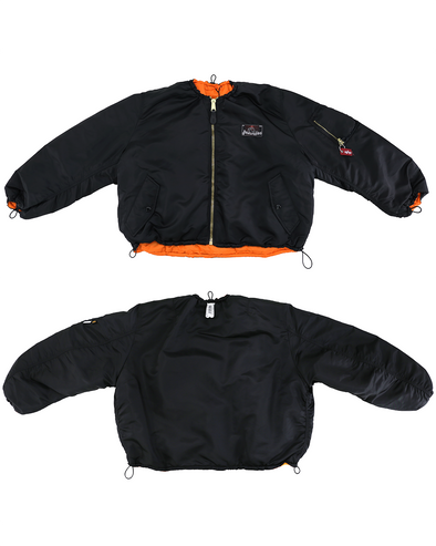 TOGGLE BOMBER (BLACK)