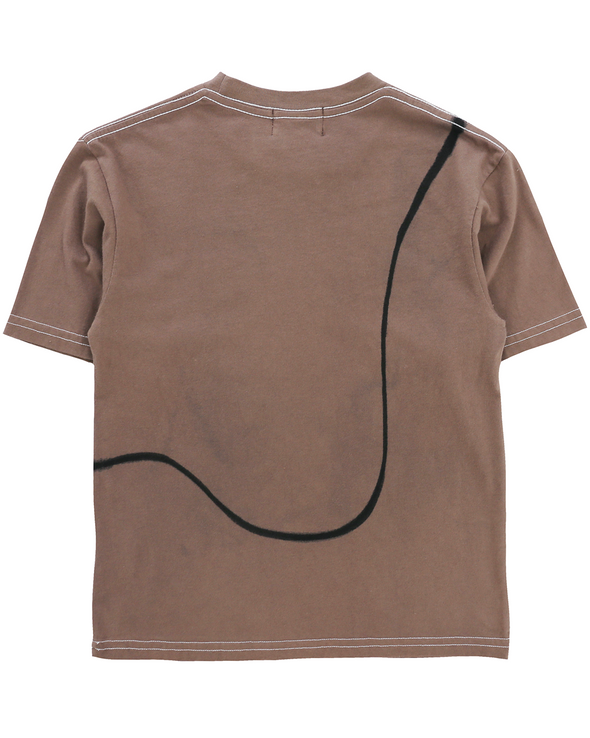 PIERCED TEE (EARTH STARDUST)