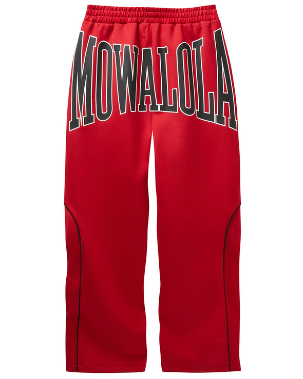 MOWALOLA / モワローラ - ZUSHI TRACK PANTS (RED) | RADD LOUNGE