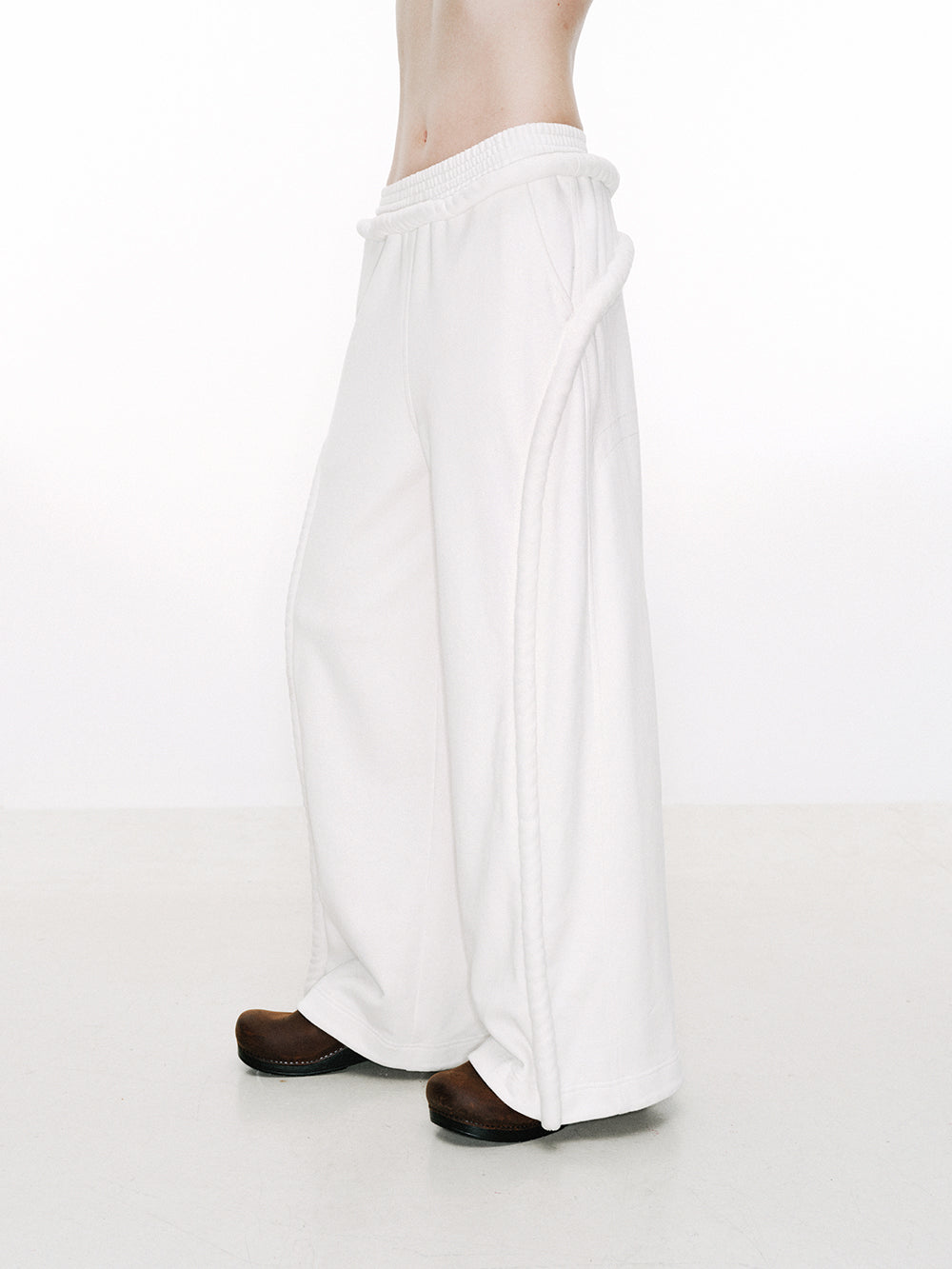 NUTEMPEROR / ナットエンペラー - ROPE SWEAT PANTS (OFF WHITE ...