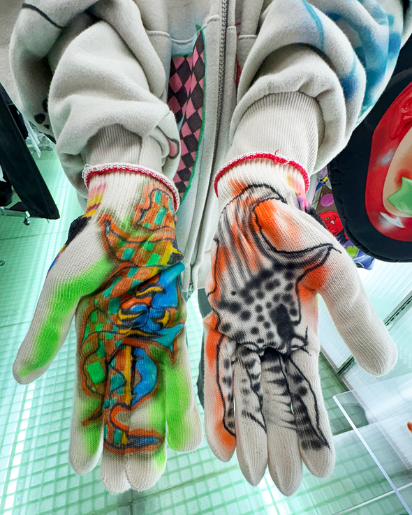 GLOVES 2 (BEIGE) RADD LOUNGE 限定