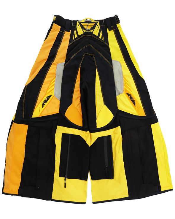MOTO EIDE LEGGED LONG PANTS (YELLOW/ORANGE) RADD LOUNGE 限定