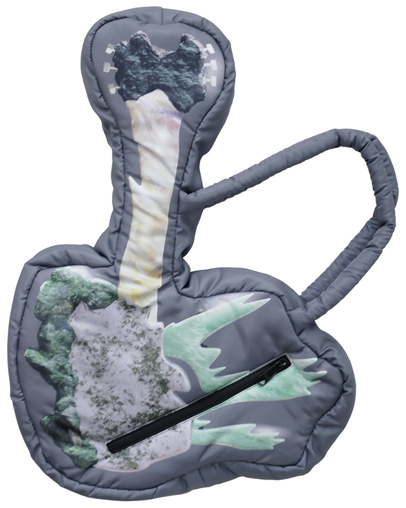 METAL JADE ROCK HAND BAG (SLIME) RADD LOUNGE LIMITED