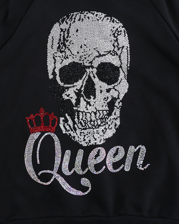 DEATH QUEEN HOODIE (BLACK) RADD LOUNGE 限定