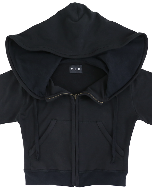 BIG HOOD HOODIE (BLACK)
