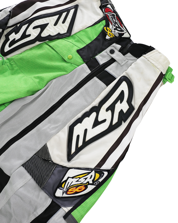 MOTO BAGGY SHORTS (LIME/GREY) RADD LOUNGE 限定