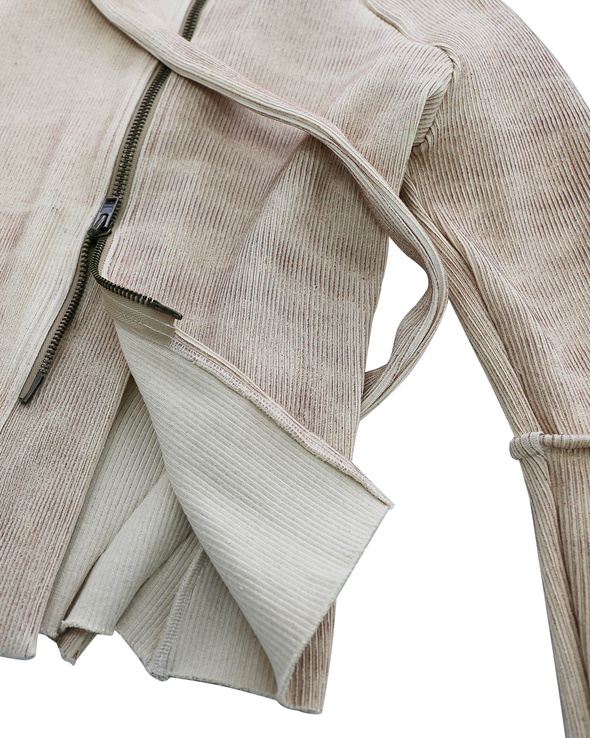 COUMBA CARDIGAN (BEIGE WITH BRONZE)