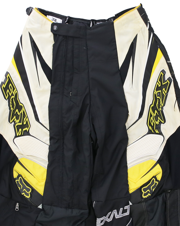 MOTO EIDE LEGGED LONG PANTS (BLACK/YELLOW) RADD LOUNGE 限定