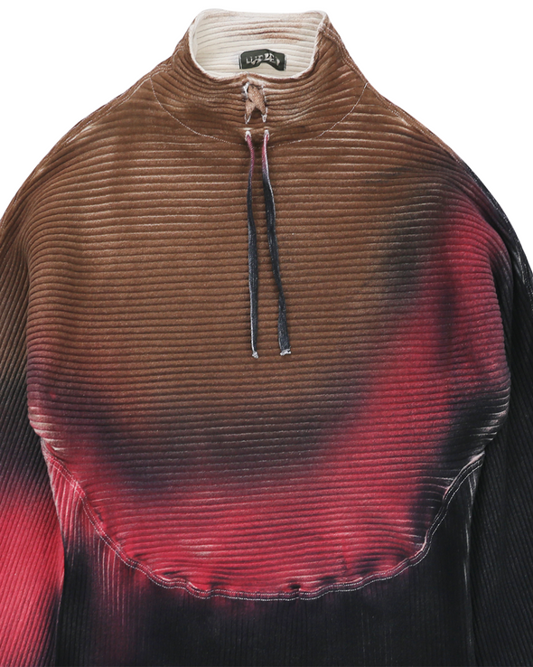 GAMBESON RIBBED LONGSLEEVE (BROWN/MULTI)