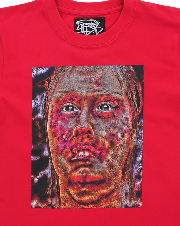RABIES TEE (RED) RADD LOUNGE 限定