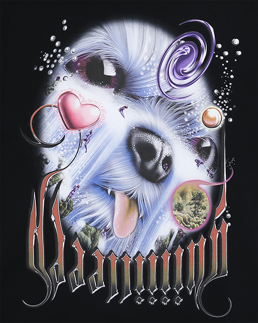 GUIIIILLEEEE - 20 OVERSIZE LS T-SHIRT (BLACK) RADD LOUNGE LIMITED