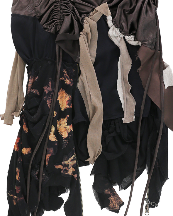 STRAND SKIRT (CHOCOLATE) RADD LOUNGE 限定