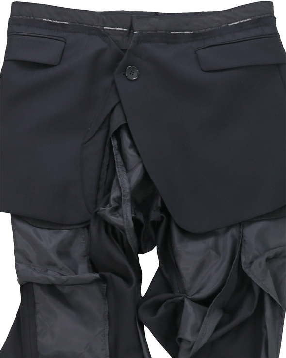 ABYSS TROUSERS 4 (BLACK) RADD LOUNGE 限定