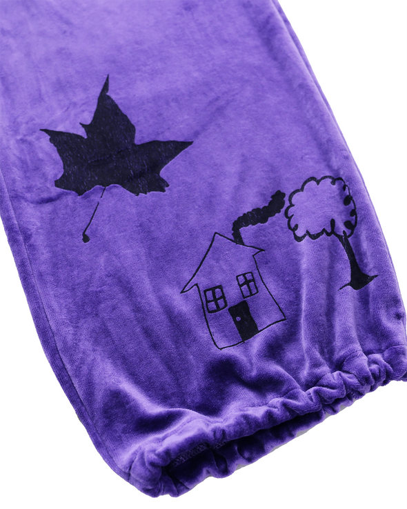 YUMMY MUMMY TRACKPANTS (GRAPE)
