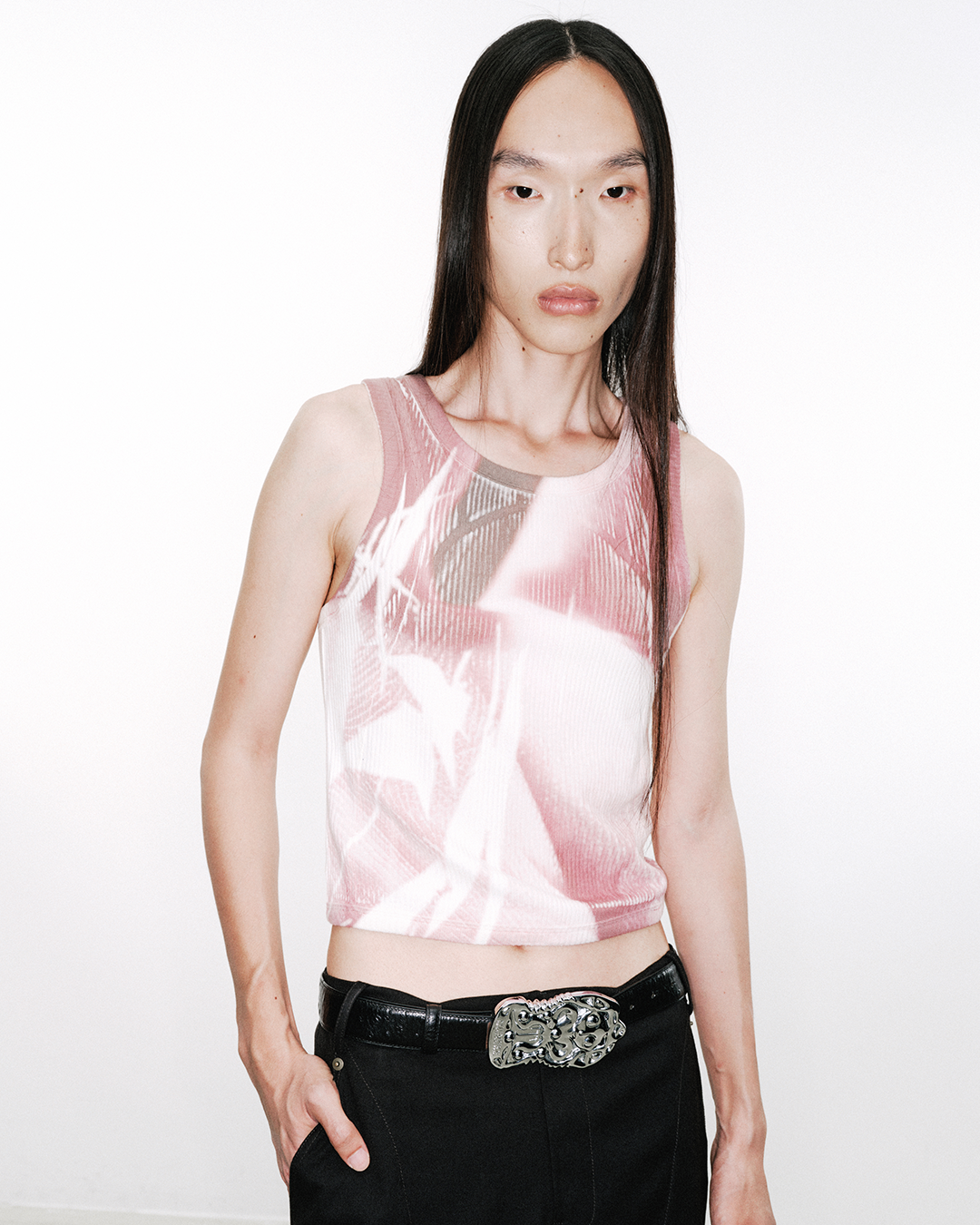 トップス nutemperor tops NUTEMPEROR / ナットエンペラー - DULL-RED TANK (WHITE) | RADD