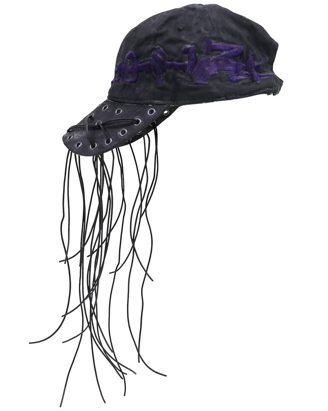 P.L.N. / ピーエルエヌ - MIRRORED CAP+STRING (BLACK/PURPLE) RADD P.L.N. / ピーエルエヌ - MIRRORED CAP+STRING (BLACK/PURPLE) RADD