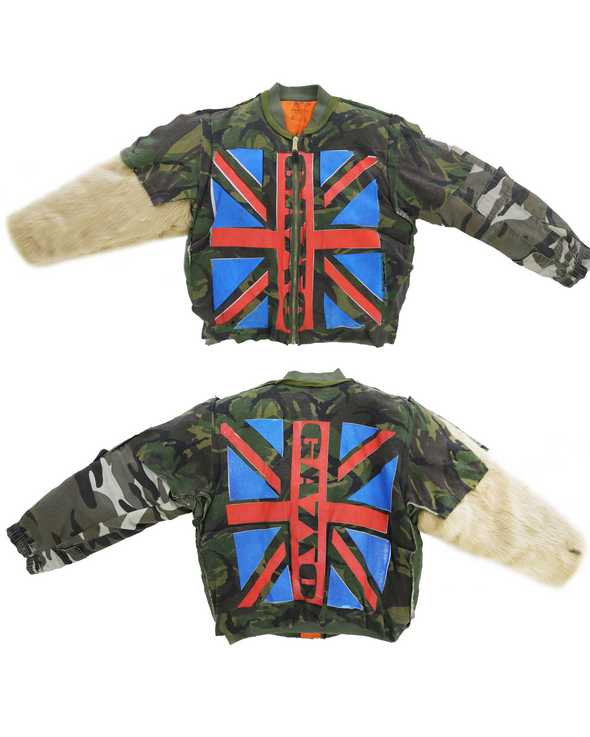 HARDCORE JACKET (CAMO/UNION JACK) RADD LOUNGE LIMITED