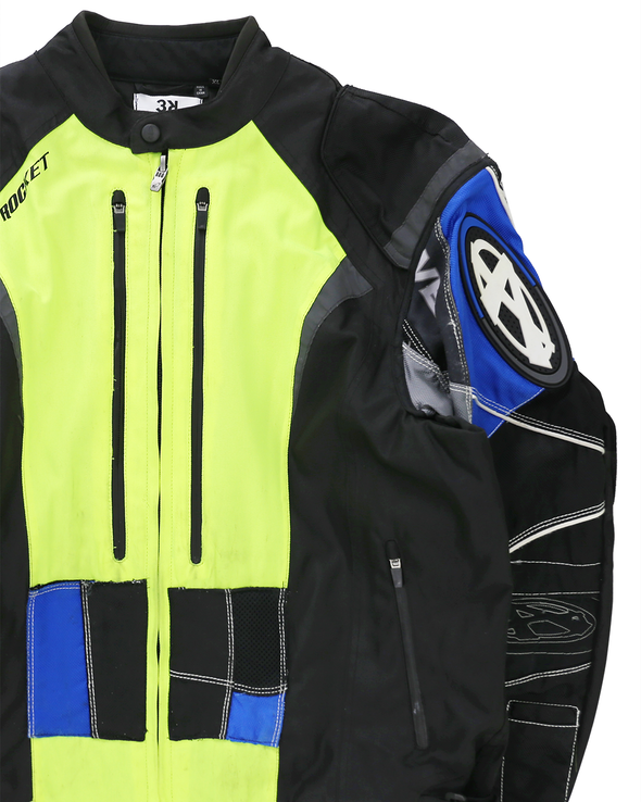 ENGINEER JACKET MOTO (BLACK/NEON YELLOW) RADD LOUNGE 限定