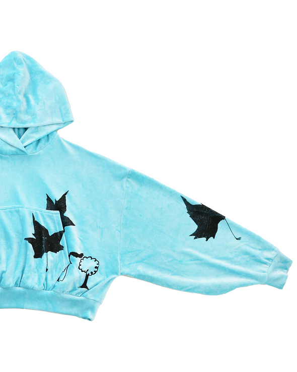 YUMMY MUMMY HOODIES (AQUA)