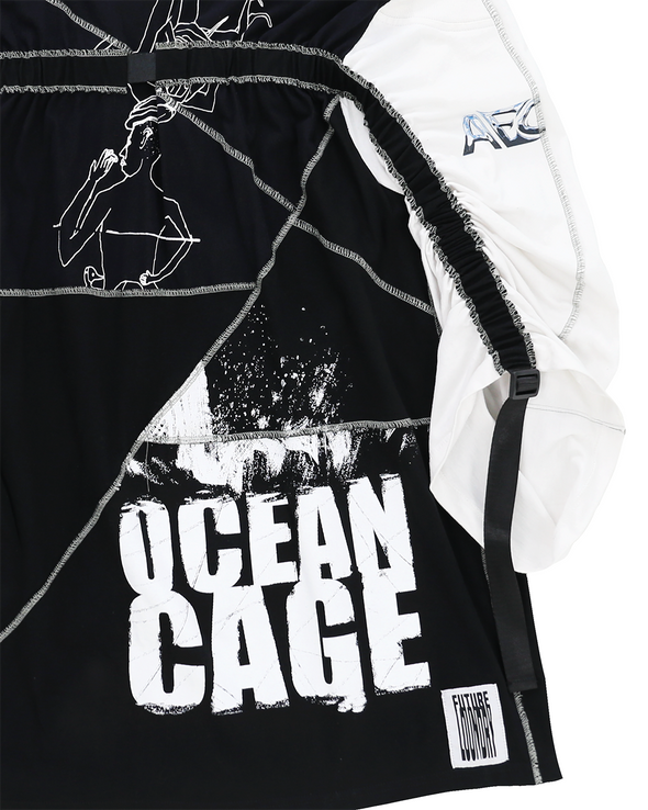 OCEAN CAGE (WHITE/BLACK) RADD LOUNGE 限定