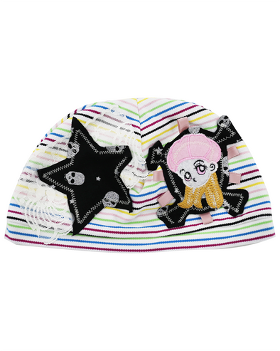 STAR SKULL BEANIE (RAINBOW) RADD LOUNGE 限定