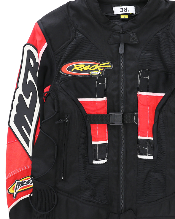 ENGINEER JACKET MOTO (BLACK/RED) RADD LOUNGE 限定