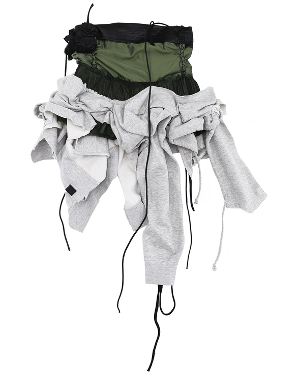 CHLOROPHYTUM CORSET (KHAKI/GREY) RADD LOUNGE 限定