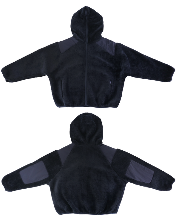 TN1 FLEECE HOODIE (BLACK)