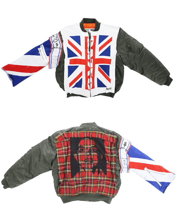 HARDCORE JACKET (UNION JACK/CHECK) RADD LOUNGE 限定