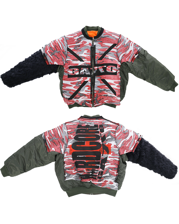 HARDCORE JACKET (RED CAMO) RADD LOUNGE LIMITED