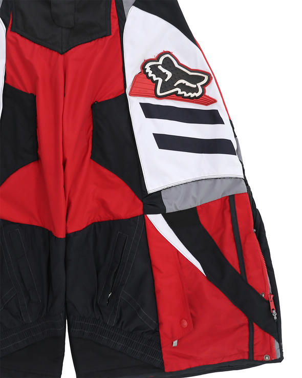 MOTO EIDE LEGGED LONG PANTS (RED/WHITE) RADD LOUNGE 限定