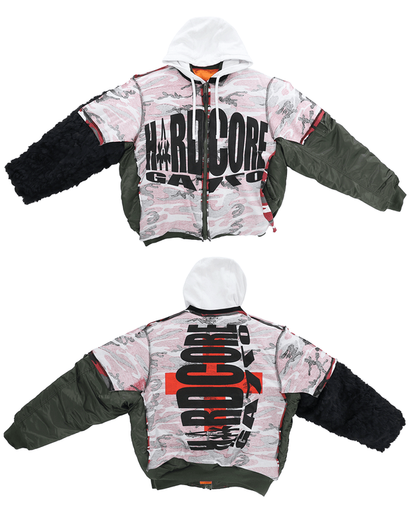 HARDCORE JACKET WITH HOODIE (HARD CORE) RADD LOUNGE 限定