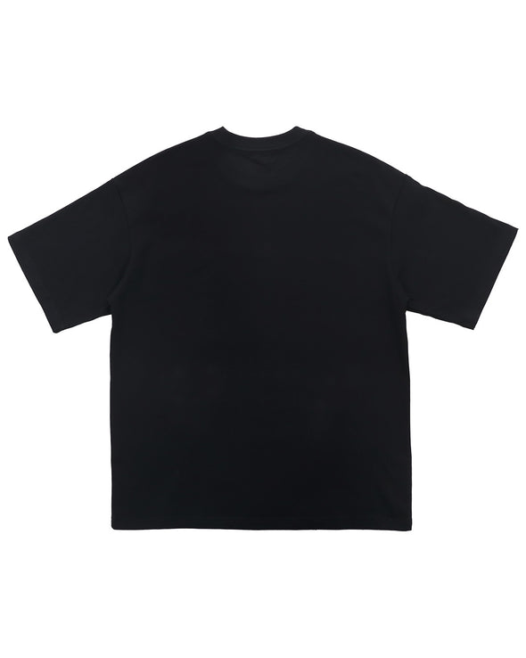 NIK KOSMAS / ニックコスマス - CROSS CRYSTAL SHIRT (BLACK) RADD