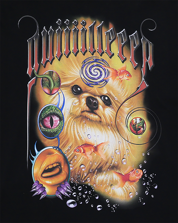 21 OVERSIZE LS T-SHIRT (BLACK) RADD LOUNGE 限定