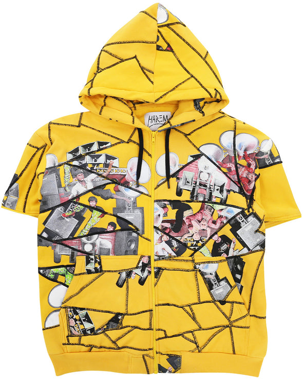 GMO PATCH HOOD (YELLOW) RADD LOUNGE LIMITED