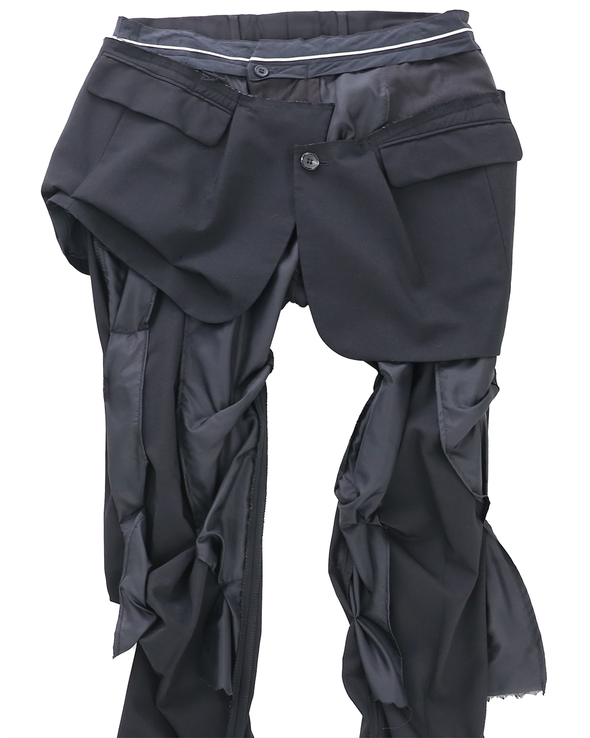 ABYSS TROUSERS (BLACK) RADD LOUNGE 限定