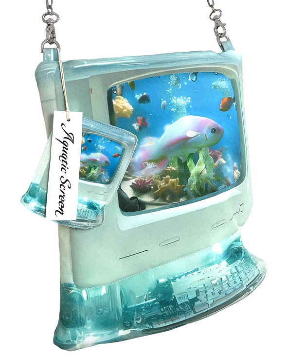 AQUATIC SCREEN BAG (TURQUOISE) RADD LOUNGE LIMITED