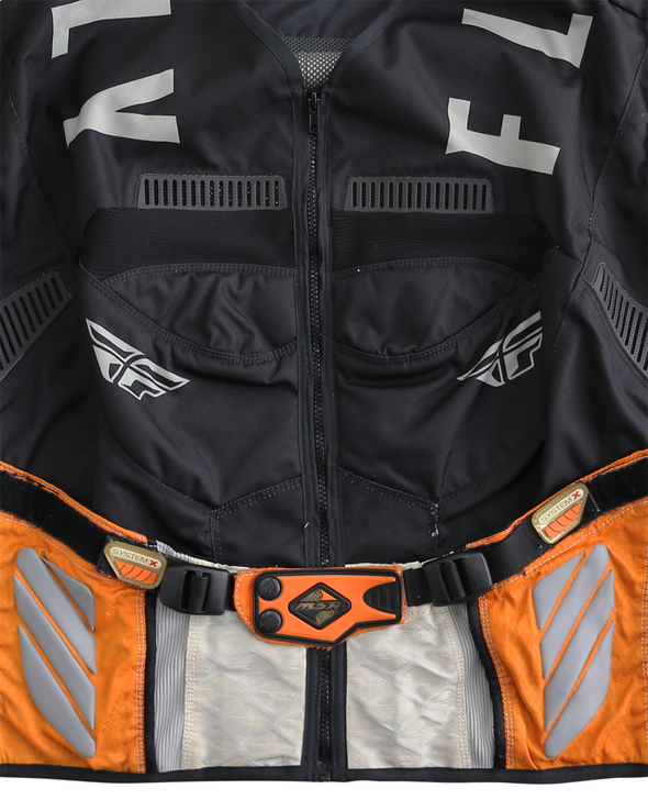 ENGINEER JACKET MOTO (BLACK/ORANGE) RADD LOUNGE 限定