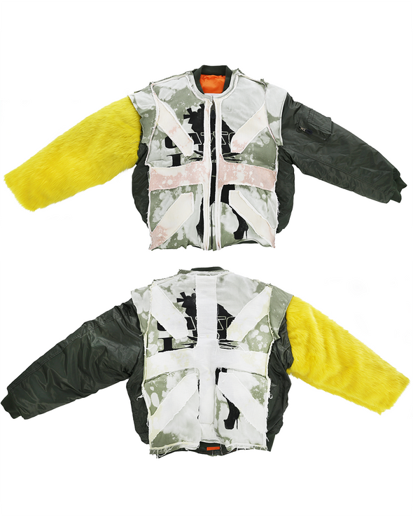 HARDCORE JACKET (BLEACH/UNION JACK) RADD LOUNGE LIMITED