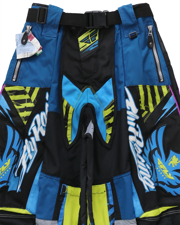 MOTO EIDE LEGGED LONG PANTS (SKY/LIME) RADD LOUNGE 限定