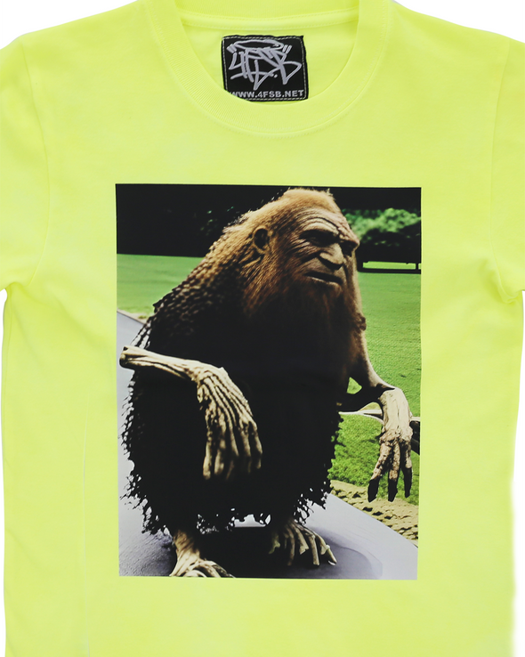 GRIM MAN TEE (NEON YELLOW) RADD LOUNGE 限定