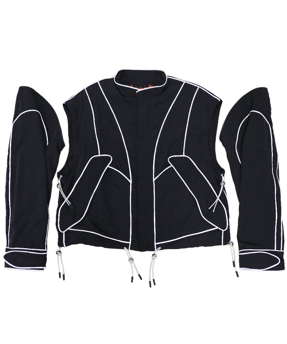 SYNTHESIS - REFLECTOR PUZZLE JACKET (BLACK)
