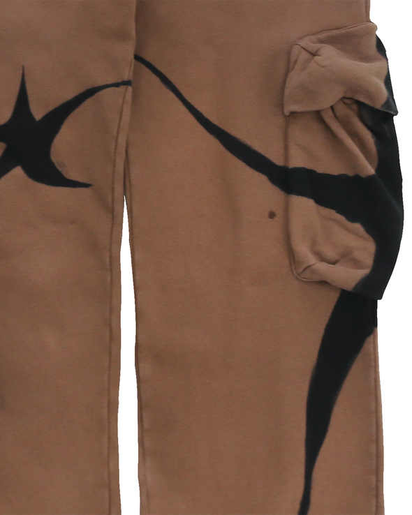 CARGO SWEAT PANTS (EARTH STARDUST)