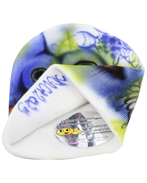 DEEPSEA BEANIE 1 (BLUE/GREEN) RADD LOUNGE 限定