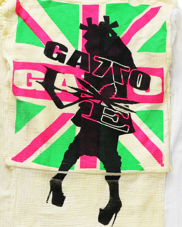 MUSLIN TOP LONGSLEEVE (UNION JACK 1) RADD LOUNGE 限定