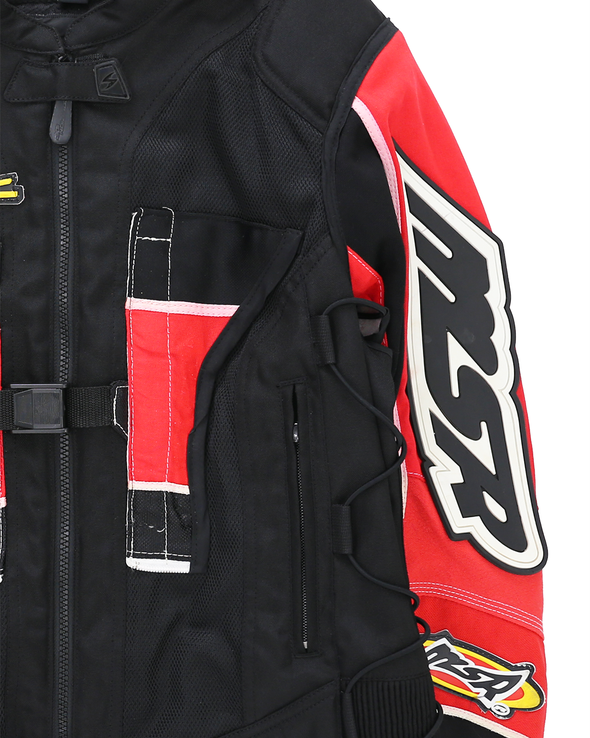 ENGINEER JACKET MOTO (BLACK/RED) RADD LOUNGE 限定