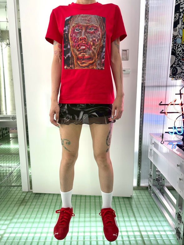 RABIES TEE (RED) RADD LOUNGE 限定