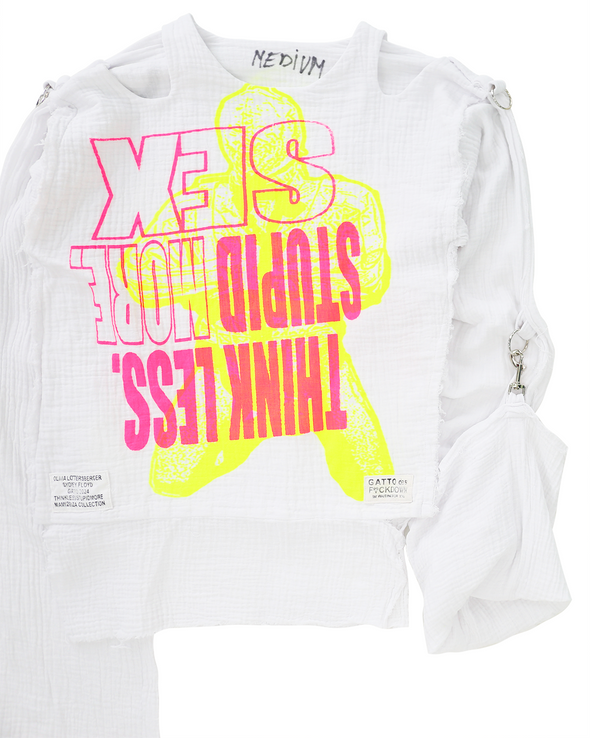 MUSLIN TOP LONGSLEEVE (SEX) RADD LOUNGE 限定